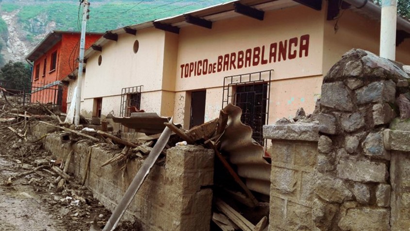Barbablanca’s health post remained uninhabitable