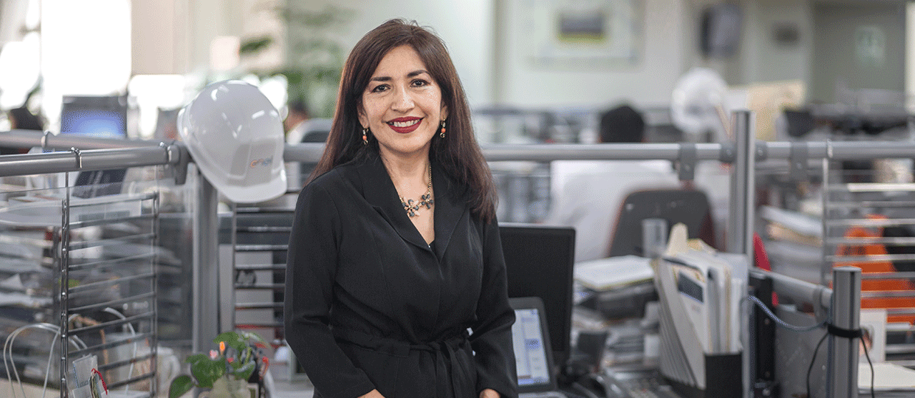 Lidylia Reyna analista senior de organización de Enel Perú