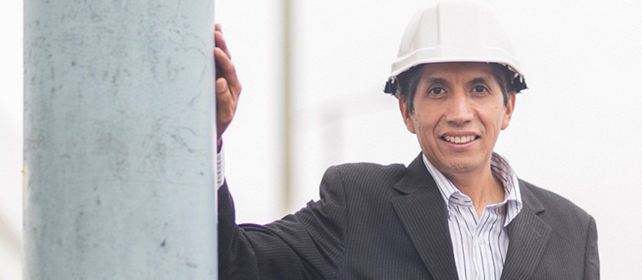 Martín Chuquillanqui ingeniero electricista de Enel Distribución Perú