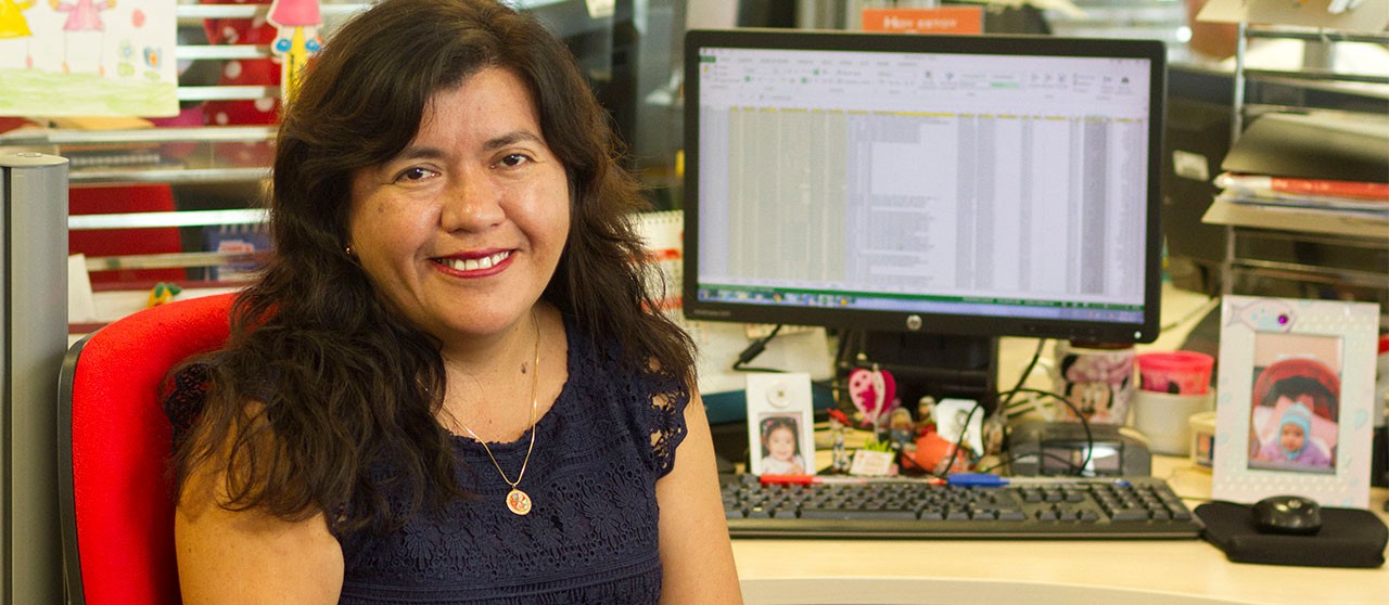Rocío Chicoma analista de gestión comercial de Enel Perú